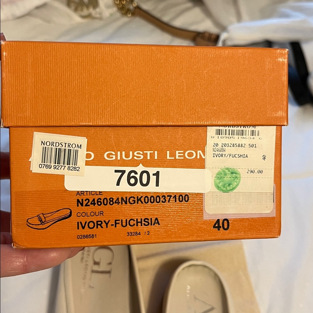 New AGL Ivory/Fuschia mule shoes 40 - Picture 4 of 4